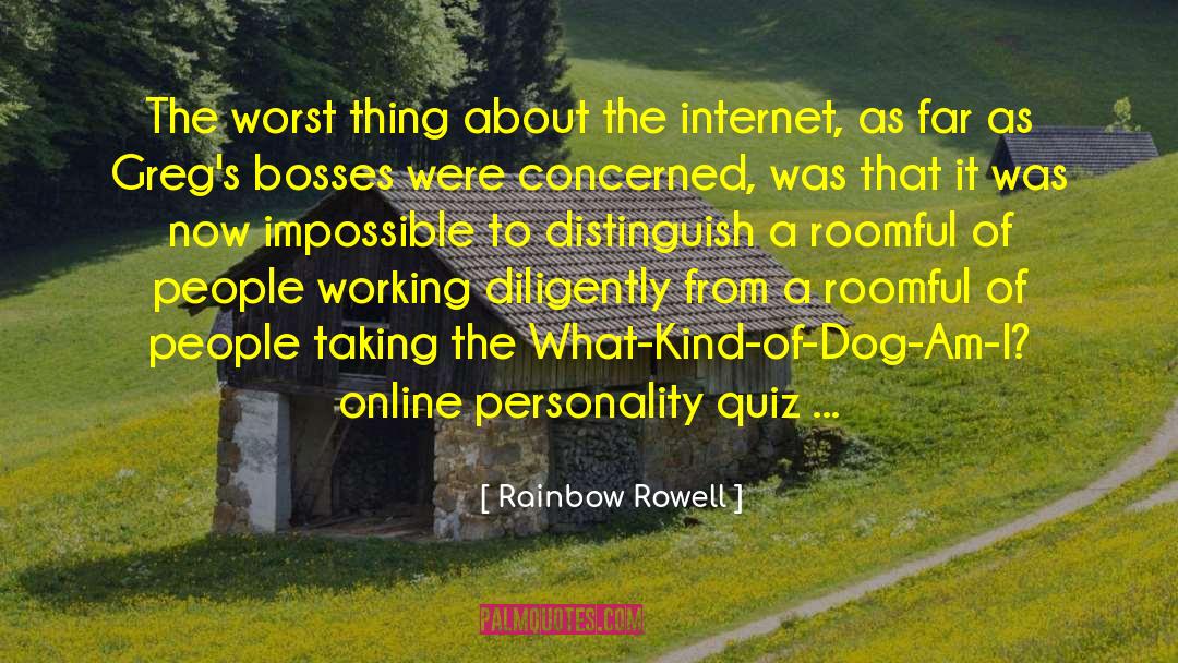 Online Dog Fooe quotes by Rainbow Rowell