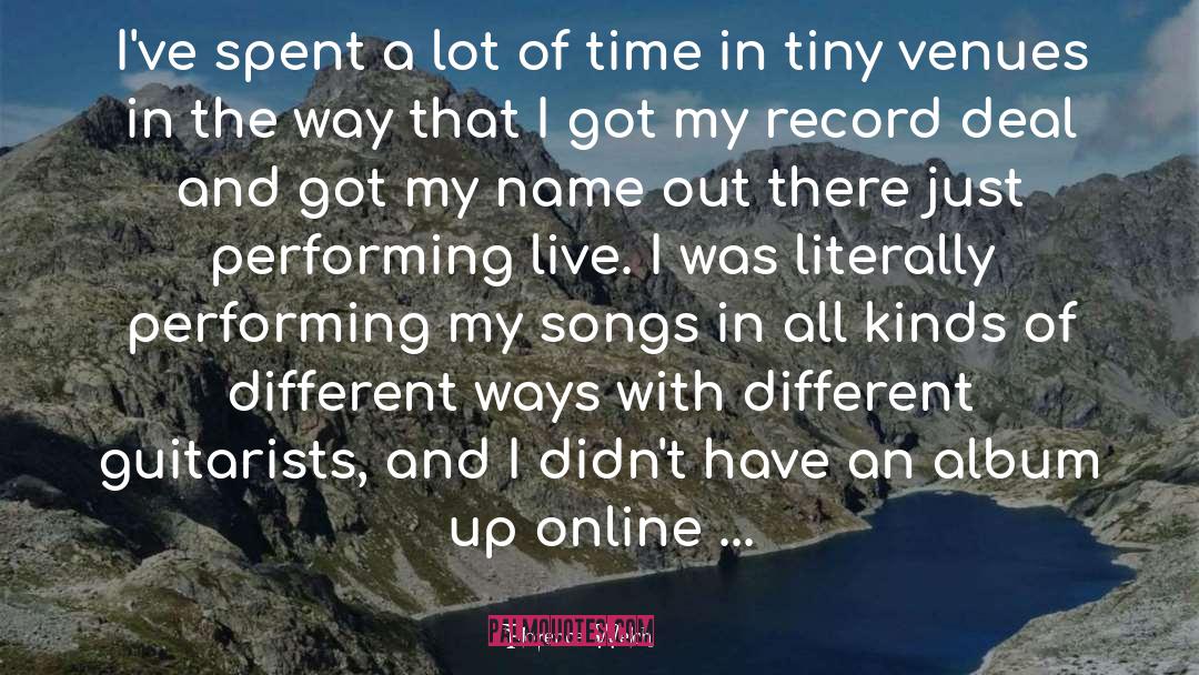 Online Etiquette quotes by Florence Welch