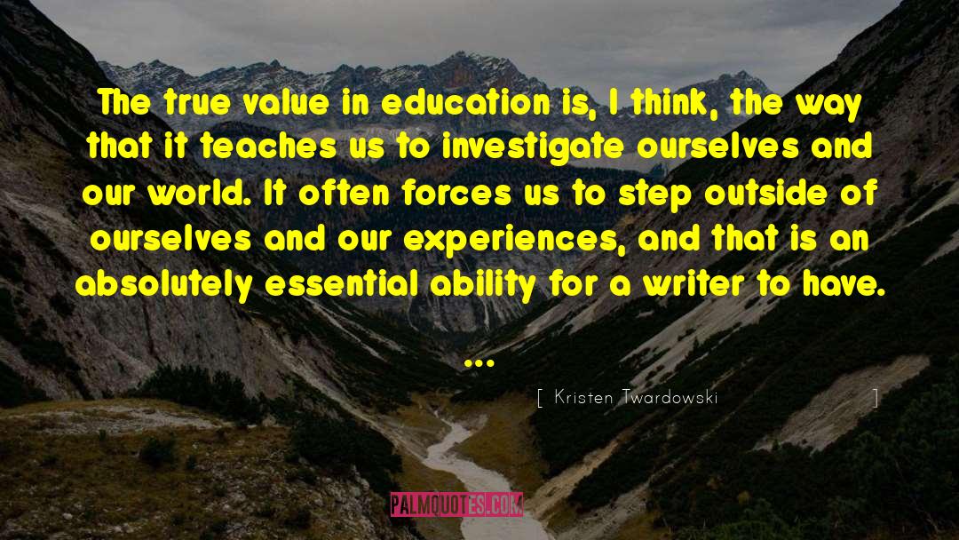 Online Learning quotes by Kristen Twardowski