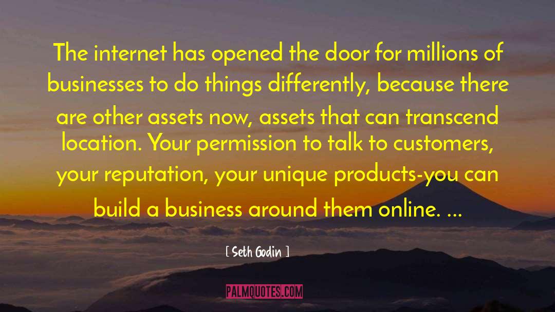 Online Reputation Management quotes by Seth Godin