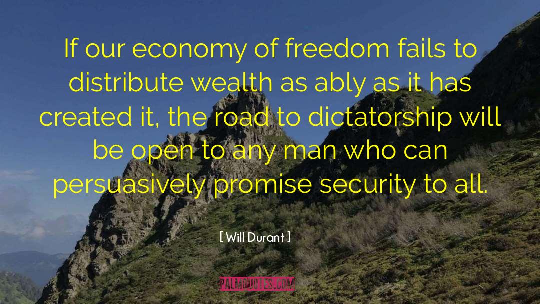 Online Security quotes by Will Durant