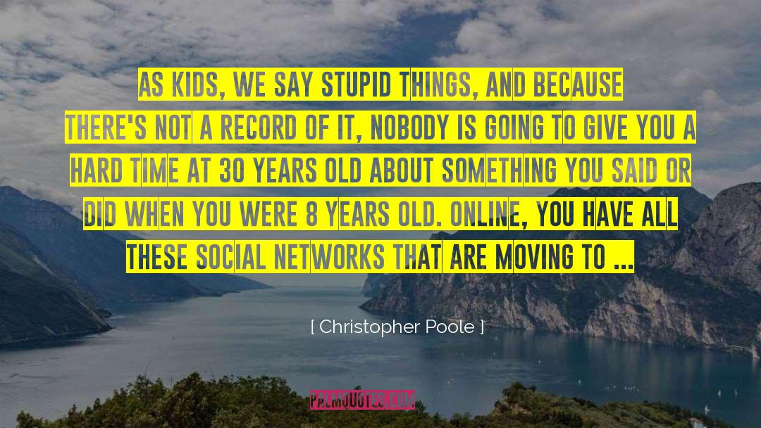 Online Shopping quotes by Christopher Poole