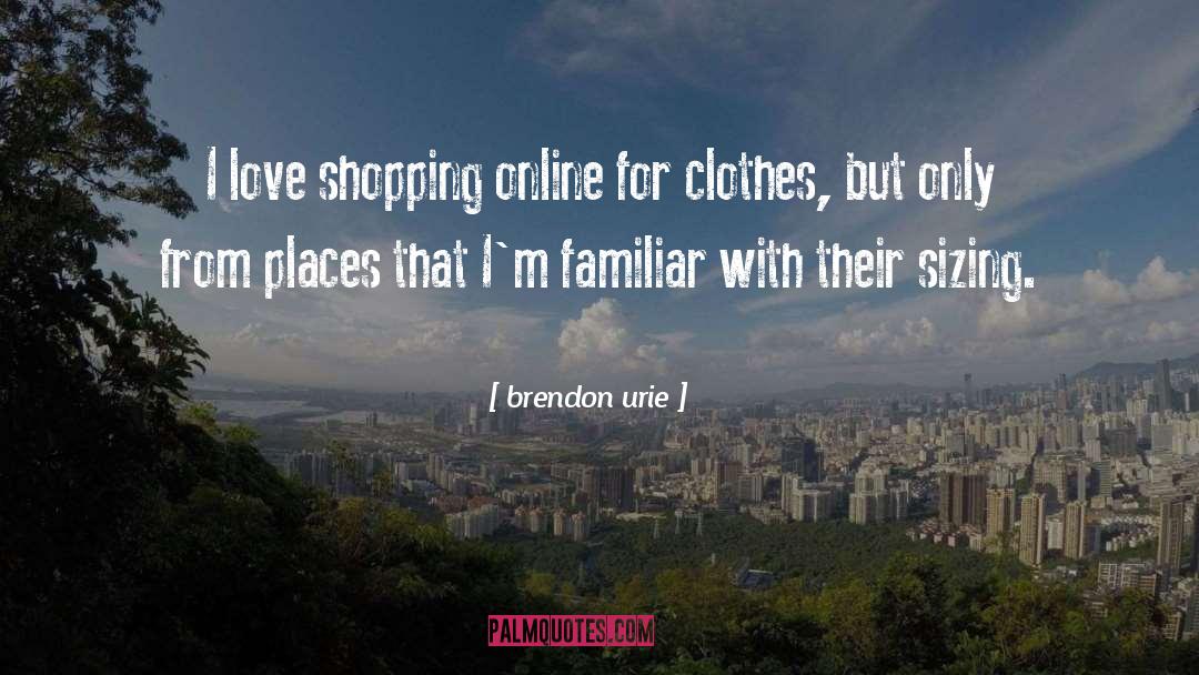 Online Shopping Services quotes by Brendon Urie