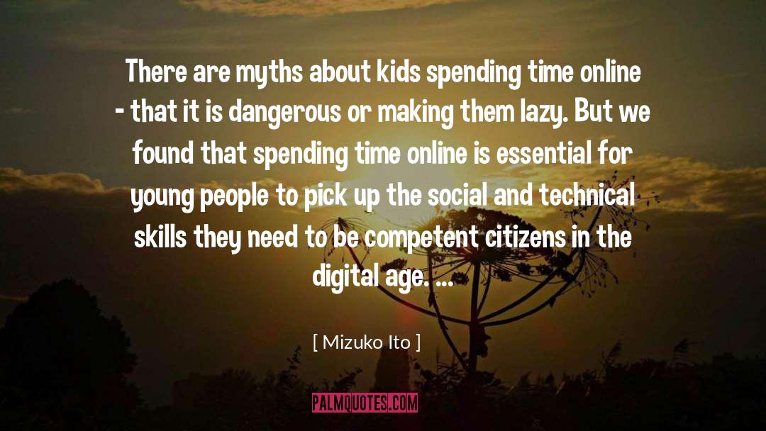Online Typing quotes by Mizuko Ito