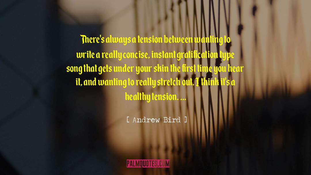 Online Writing quotes by Andrew Bird