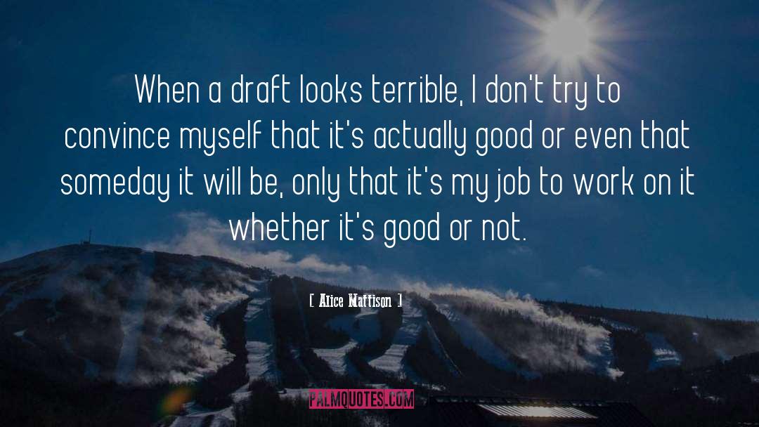 Online Writing quotes by Alice Mattison