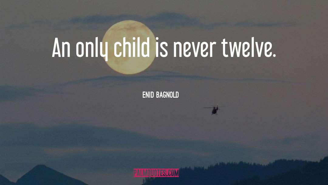 Only Child quotes by Enid Bagnold