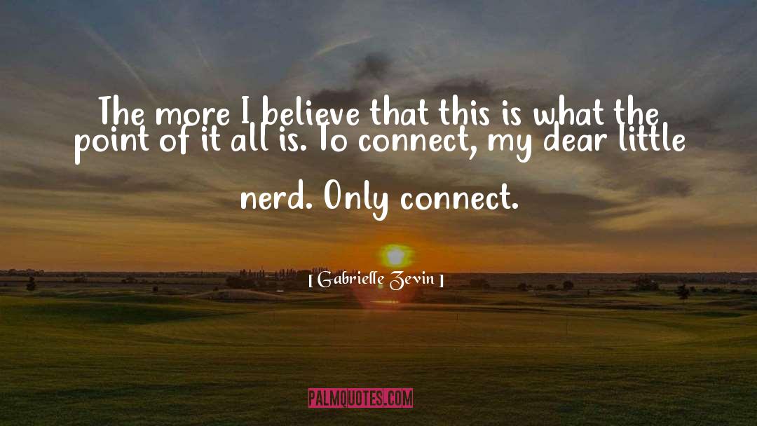 Only Connect quotes by Gabrielle Zevin