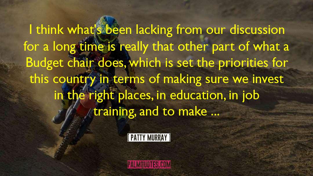 Only Forward quotes by Patty Murray