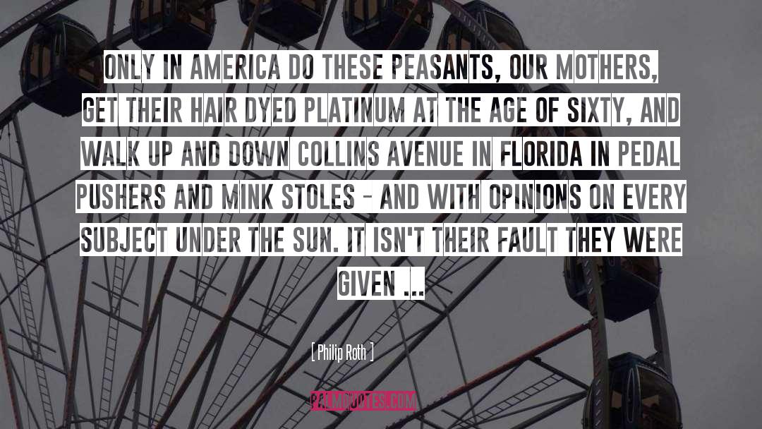 Only In America quotes by Philip Roth