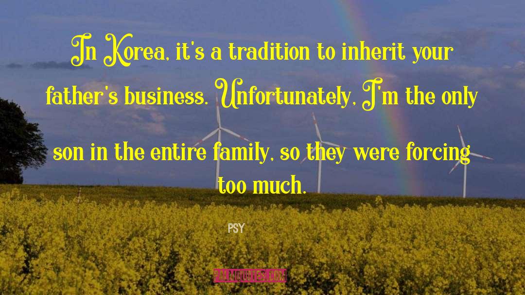 Only Son quotes by Psy