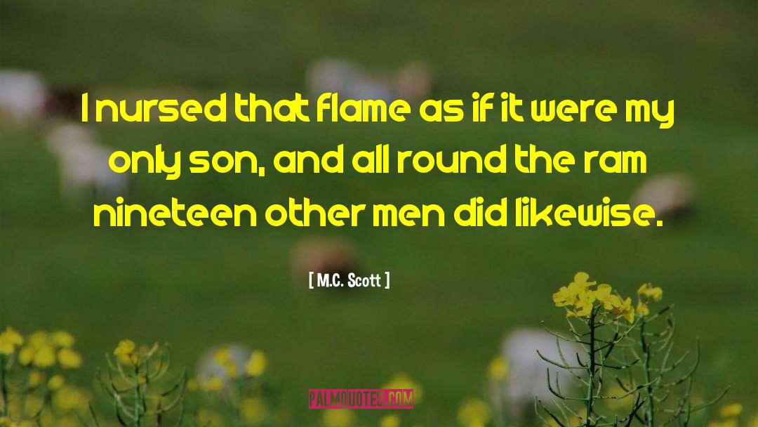 Only Son quotes by M.C. Scott