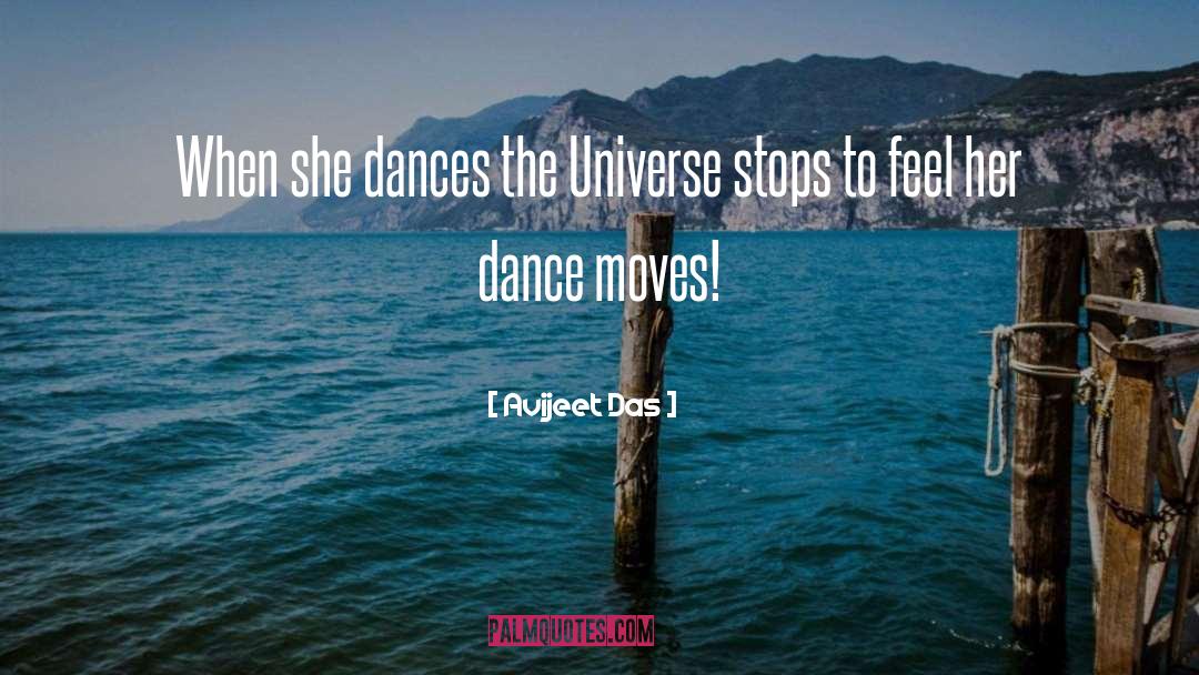 Onomatopoeic Dance quotes by Avijeet Das