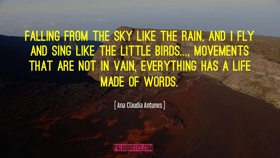 Onomatopoeic Dance quotes by Ana Claudia Antunes