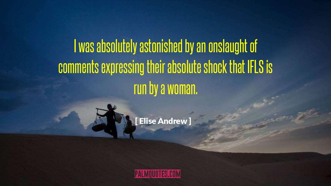 Onslaught quotes by Elise Andrew