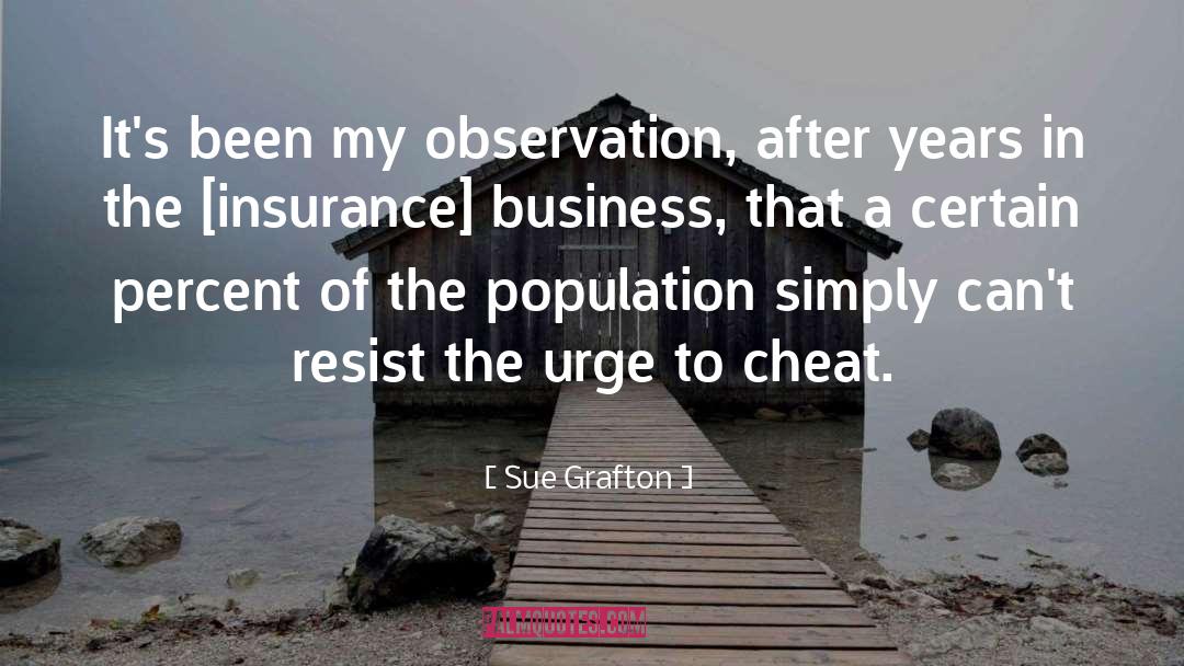 Ontario Business Insurance quotes by Sue Grafton