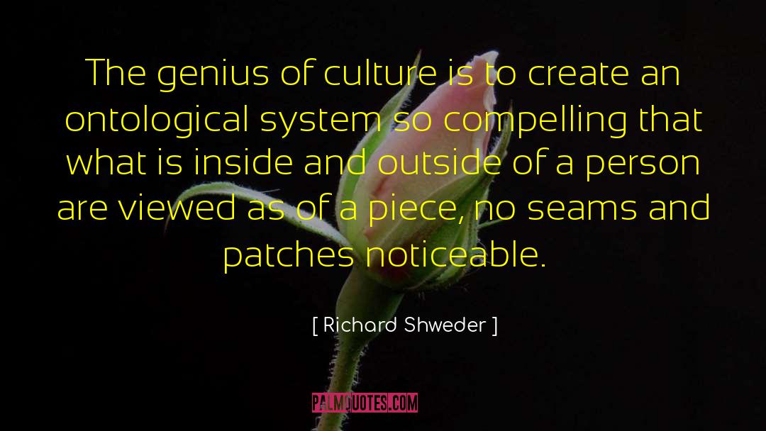 Ontological quotes by Richard Shweder