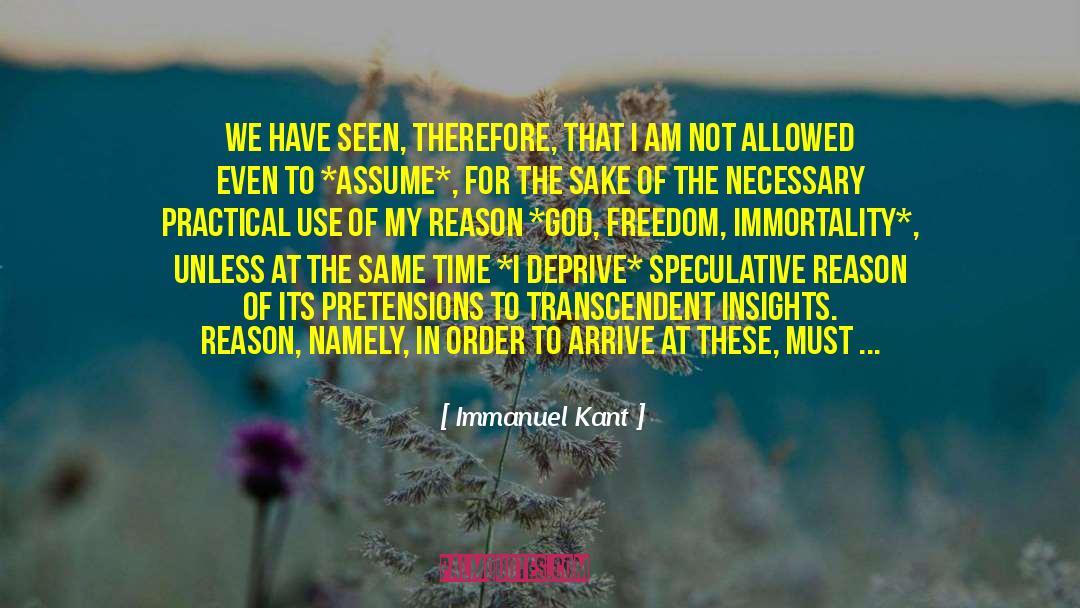 Ontology quotes by Immanuel Kant