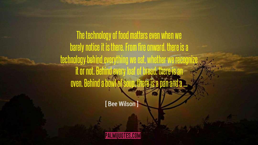 Onward quotes by Bee Wilson