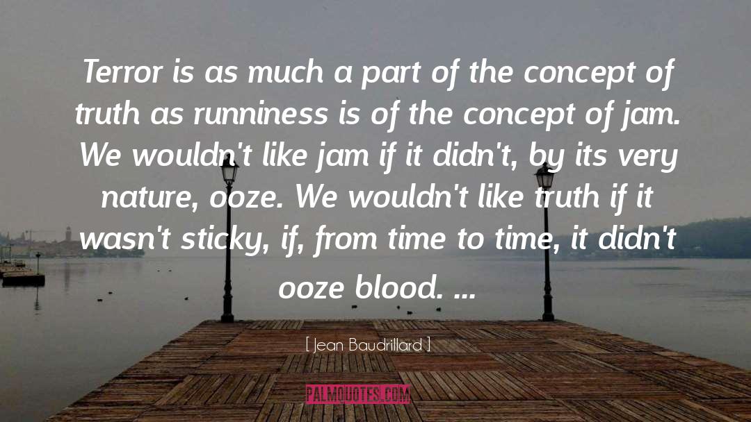 Ooze quotes by Jean Baudrillard