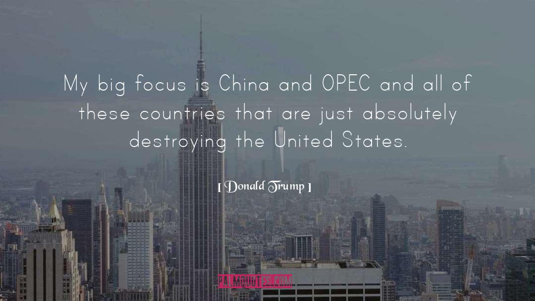 Opec quotes by Donald Trump