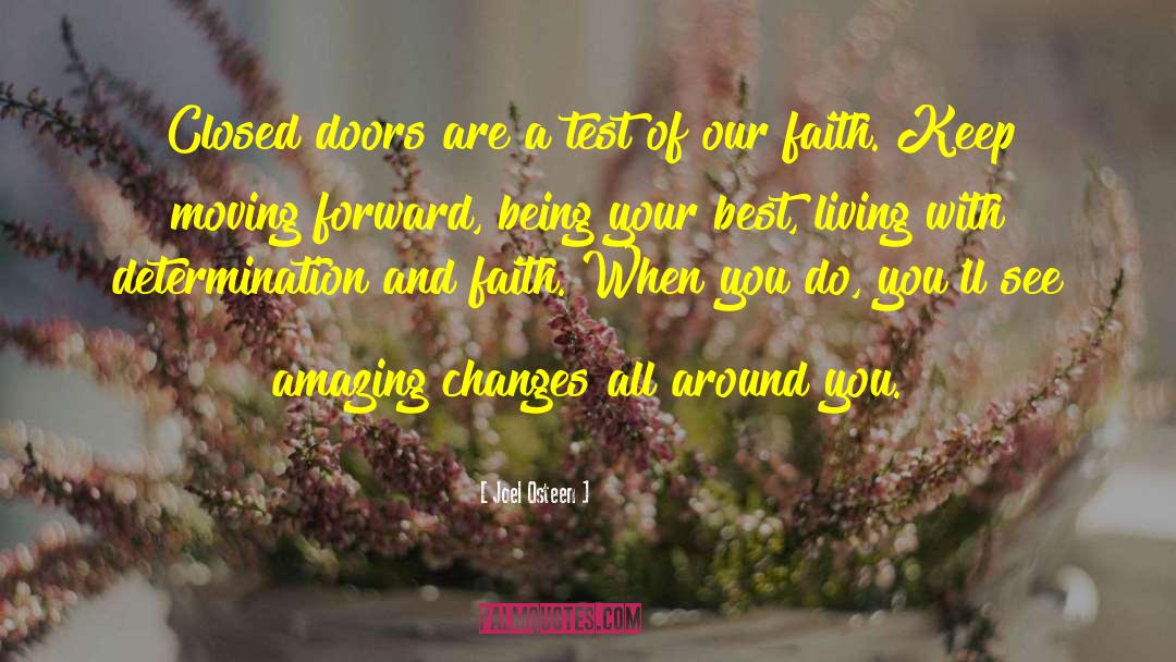 Open And Closed Doors quotes by Joel Osteen