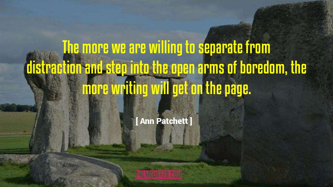 Open Arms quotes by Ann Patchett