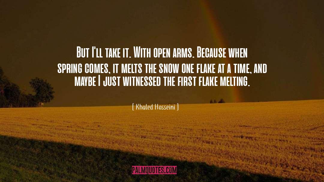 Open Arms quotes by Khaled Hosseini