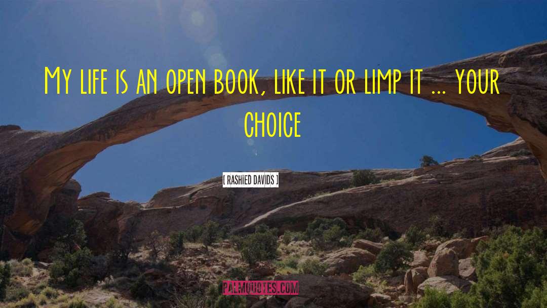 Open Book quotes by Rashied Davids