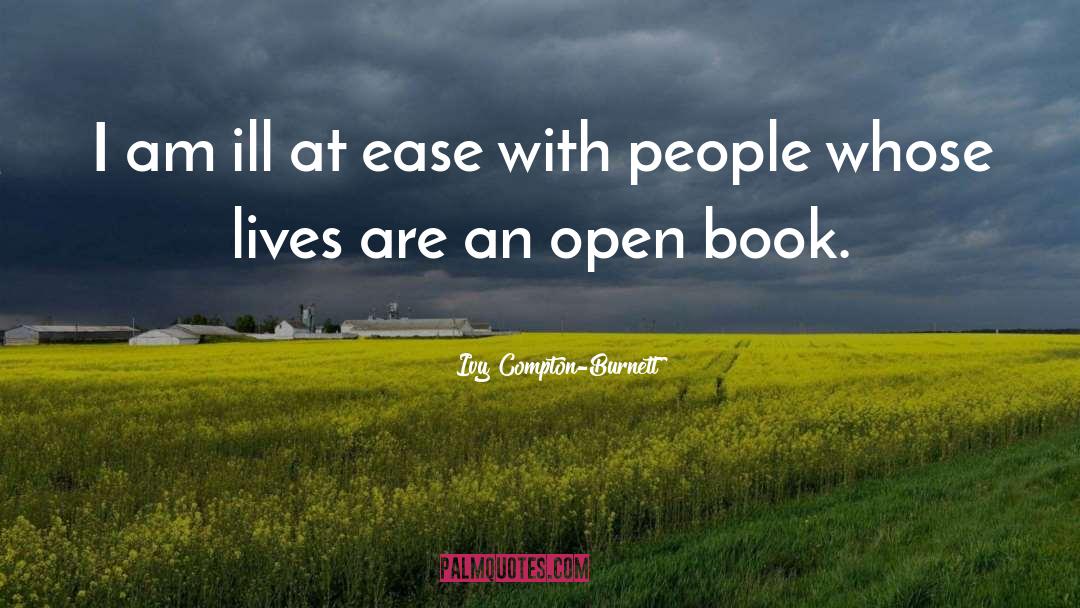 Open Book quotes by Ivy Compton-Burnett