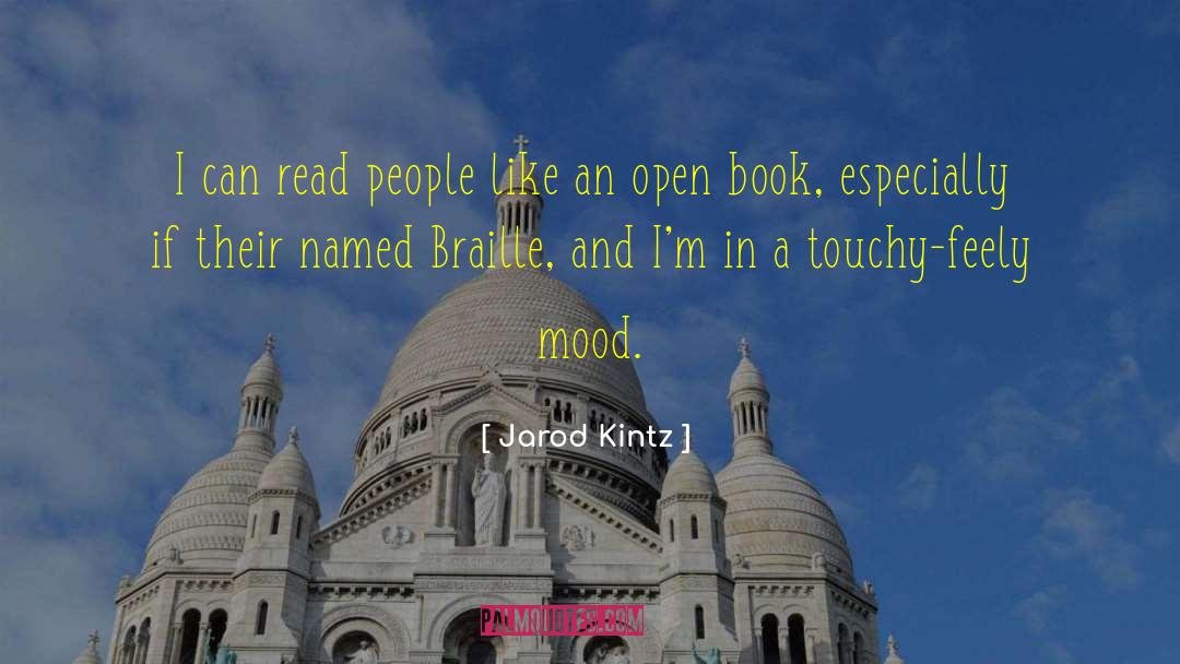 Open Book quotes by Jarod Kintz