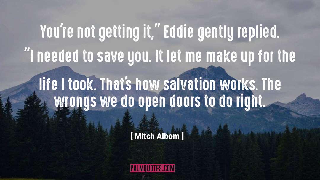 Open Doors quotes by Mitch Albom