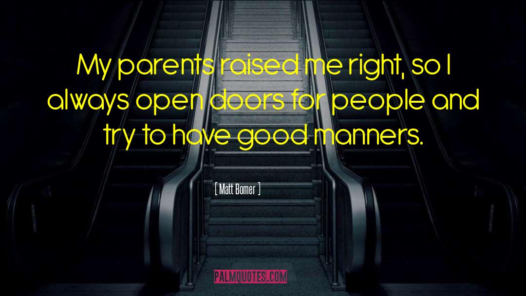 Open Doors quotes by Matt Bomer