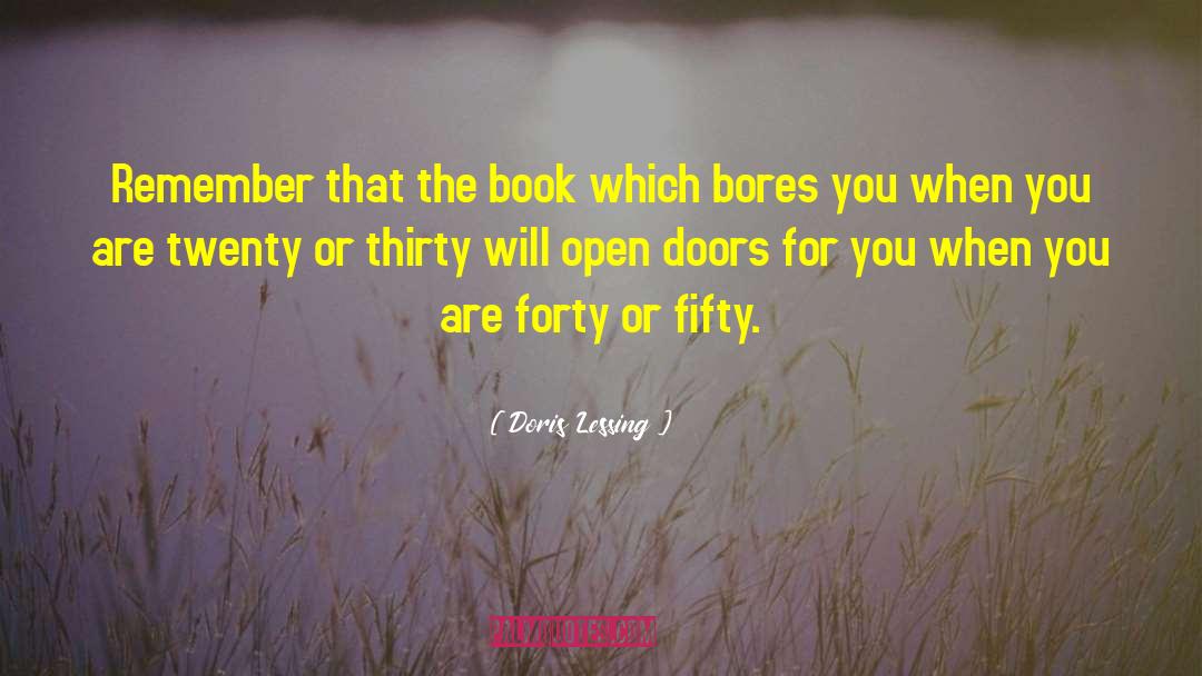 Open Doors quotes by Doris Lessing