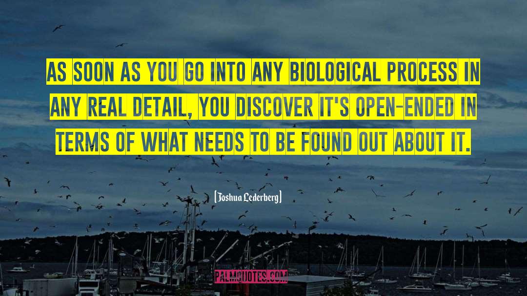 Open Ended quotes by Joshua Lederberg