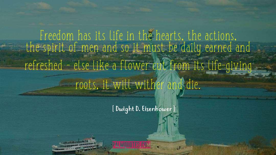 Open Hearts quotes by Dwight D. Eisenhower