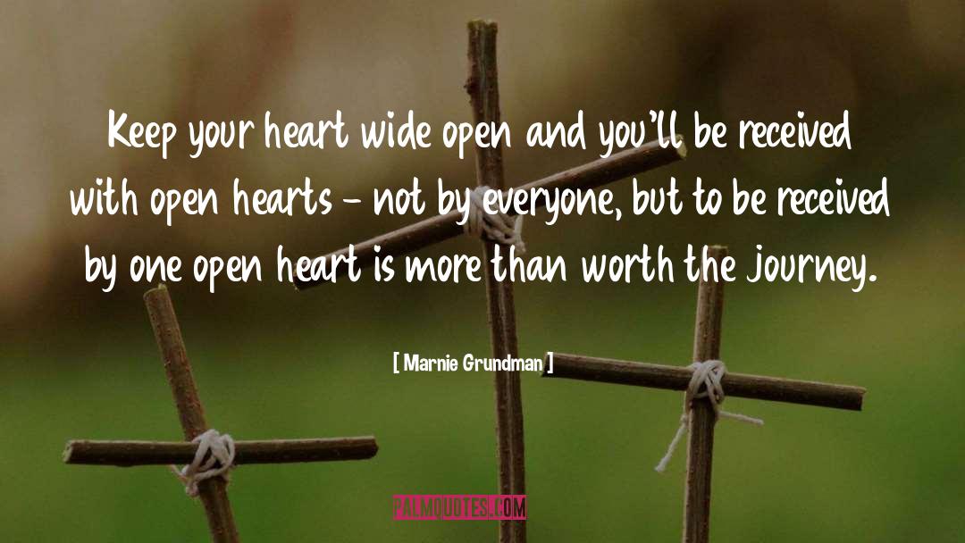 Open Hearts quotes by Marnie Grundman