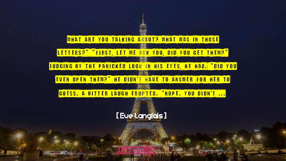 Open Letters To Filipino Artists quotes by Eve Langlais