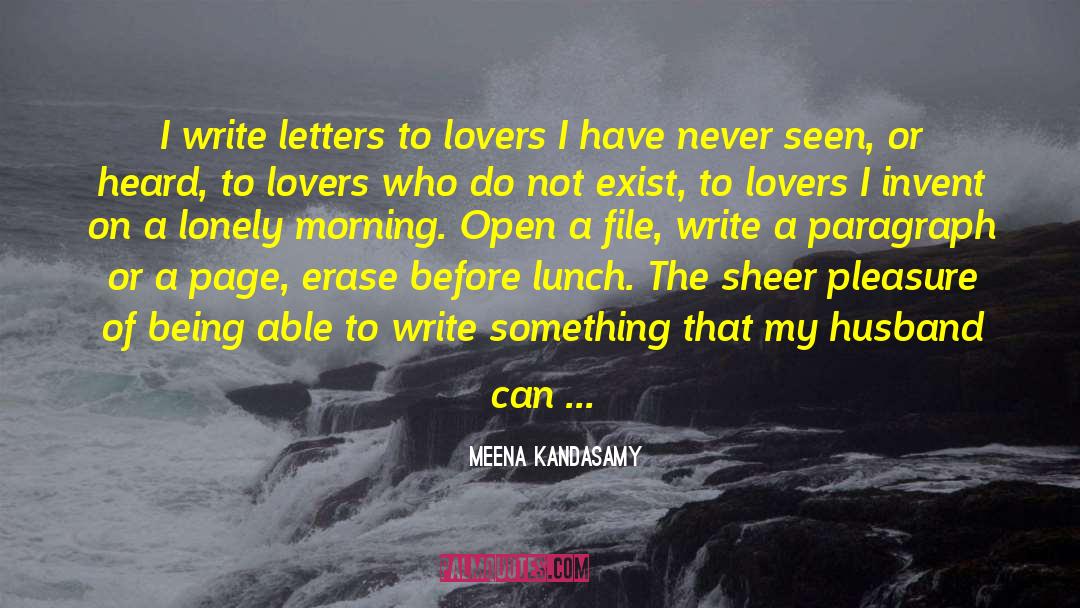 Open Letters To Filipino Artists quotes by Meena Kandasamy