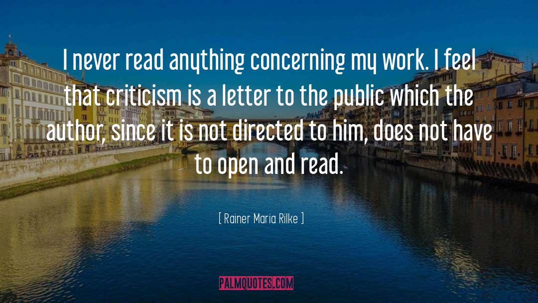 Open Letters To Filipino Artists quotes by Rainer Maria Rilke