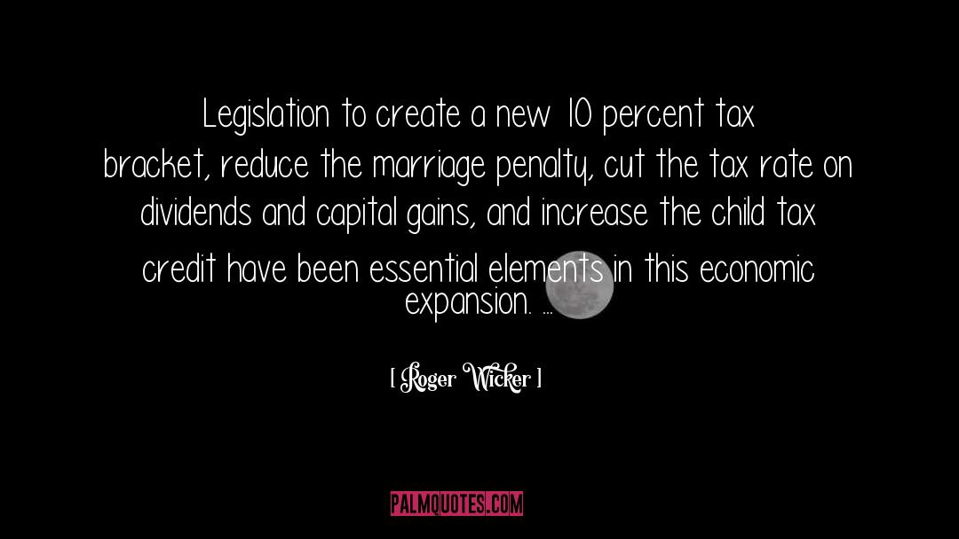 Open Marriage quotes by Roger Wicker