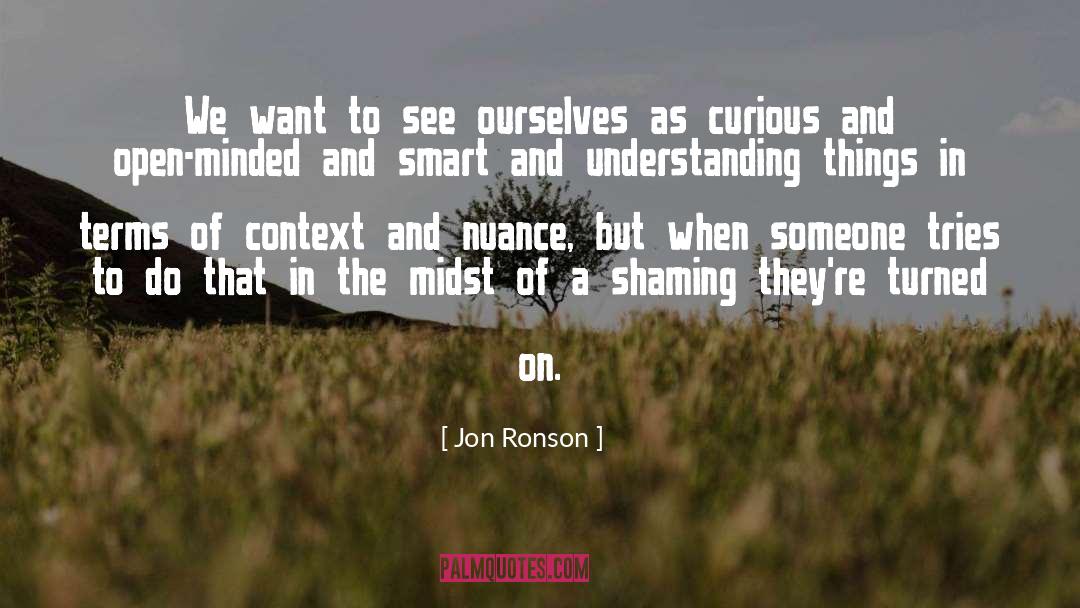 Open Minded quotes by Jon Ronson
