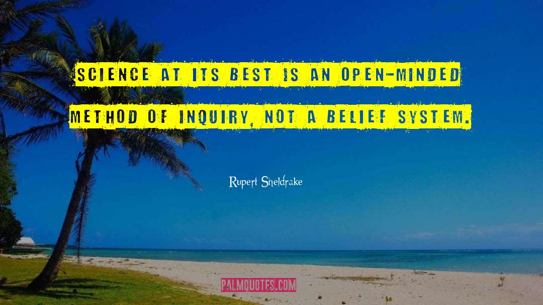 Open Minded quotes by Rupert Sheldrake