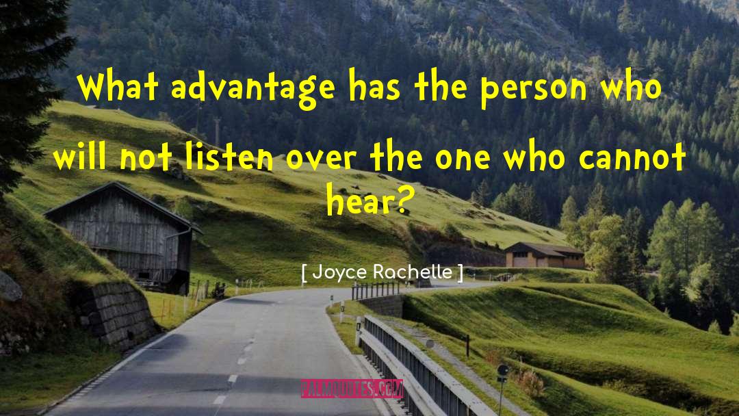 Open Mindedness quotes by Joyce Rachelle