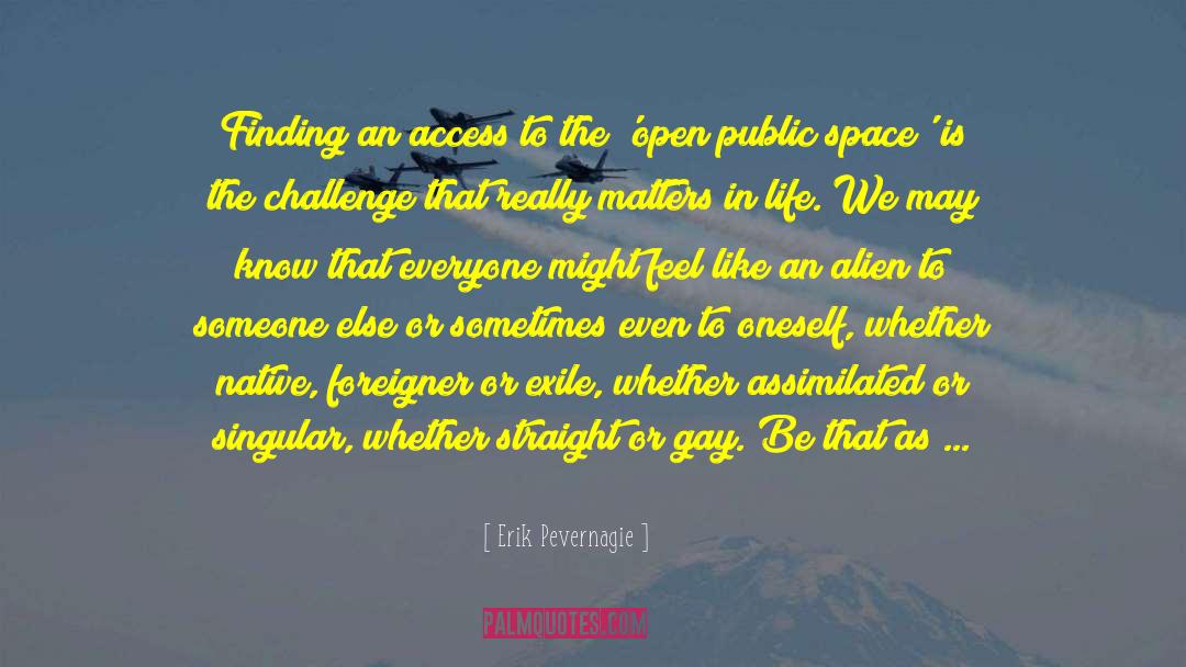 Open Public Space quotes by Erik Pevernagie