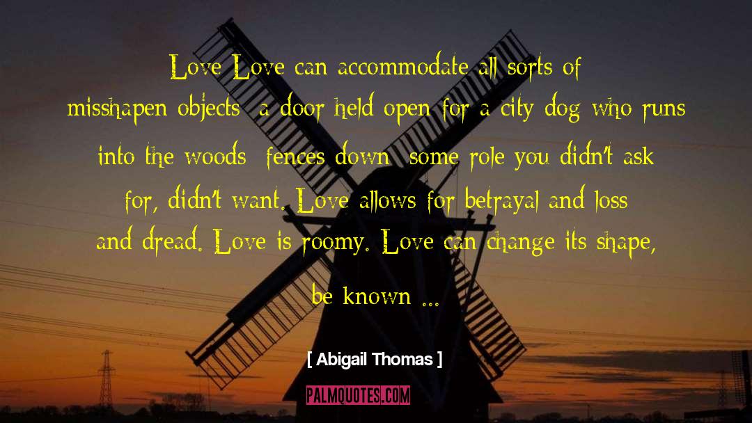 Open Roads quotes by Abigail Thomas