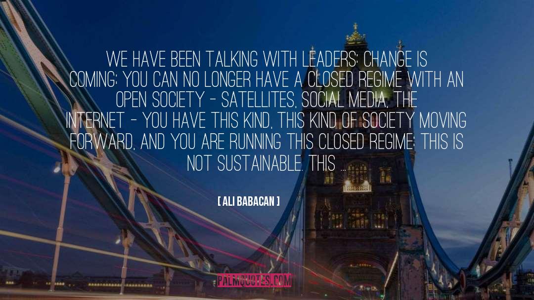 Open Society quotes by Ali Babacan