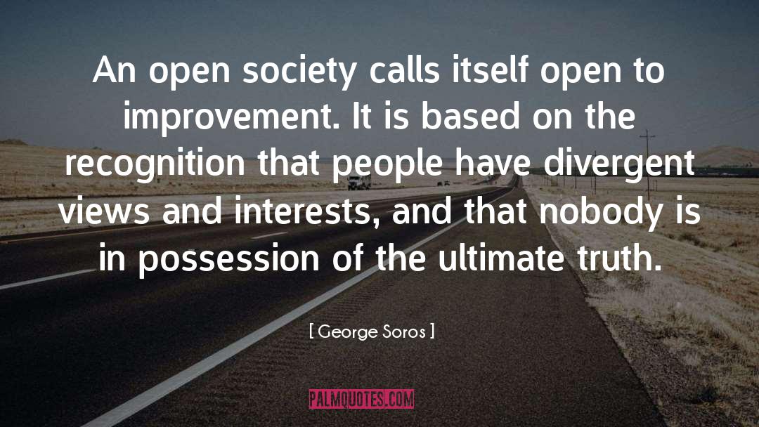 Open Society quotes by George Soros