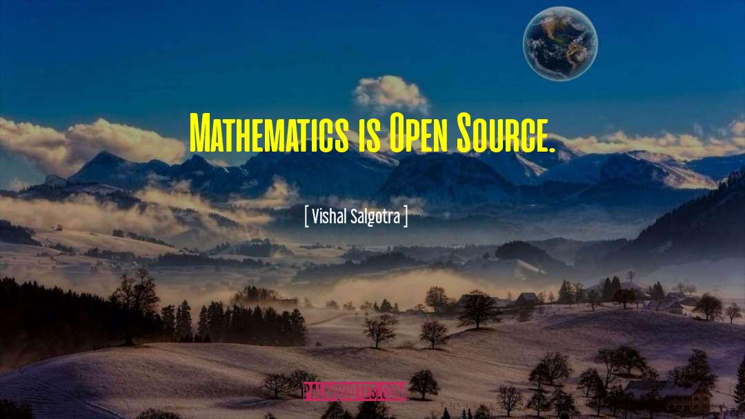 Open Source quotes by Vishal Salgotra