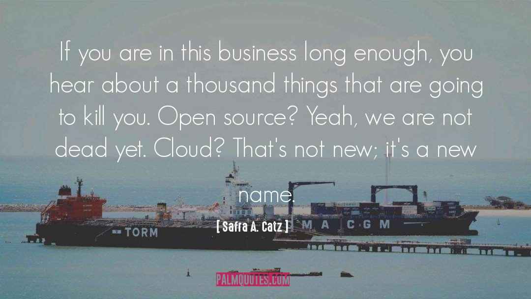Open Source quotes by Safra A. Catz